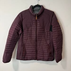 Eddie Bauer Women's StormDown 700 Jacket Maroon Purple Large Sport Shop